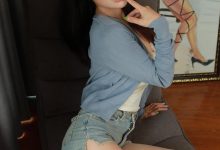 [IESS异思趣向] 2024.10.25 丝享家 1881 兔兔《超短牛仔裤（上）》[90P-84MB]-美图岛