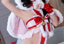 咬一口兔娘(Yiko湿润兔) –  十二月作品『兔兔圣诞礼物』[103P+1V-2.24G]-美图岛