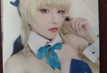 啊板的猫 兔女郎小时 明信片 [8P+1Pdf-115MB]-美图岛