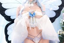 雨波HaneAme –  圣诞蝴蝶精灵[20P-102.9M]-美图岛