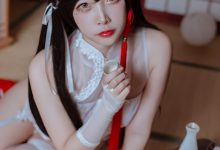 二佐Nisa –  犬之眷 碧蓝航线 爱宕 旗袍 [18P-204MB]-美图岛