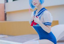 幼愛Youmeko – 蕾姆泳装[18P-49.5M]-美图岛