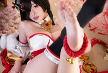 雨波_HaneAme-色欲邪羊巫女寫真書[88P-498MB]-美图岛