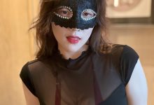 微密圈 可可西yyy – 微密圈系列 蒙面女侠红色包臀裙 [48P+3V-350MB]-美图岛