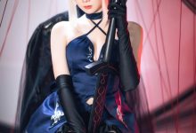 焖焖碳-FGO-黑Saber三破礼服[30P-182MB]-美图岛