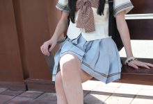 青柠映画 013 – 阿慌 JK公交站 [136P2V-4.67GB]-美图岛