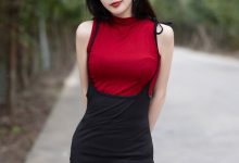 林星阑《红衣黑丝》原版写真 [85P-407MB]-美图岛