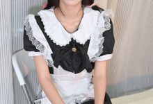 凝思摄影 No.045 沅沅-女仆装、黑丝、小皮鞋 [150P1V-5.73GB]-美图岛