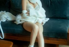 蠢沫沫 – 白毛衣 [18P+1V-992MB]-美图岛