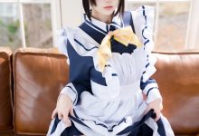 九柒喵 –  星光咖啡馆与死神之蝶 枣子姐女仆[23P-323.6M]-美图岛